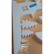 Дом №2 Новогодняя фигура 55*35*0,3