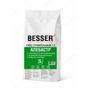 Алебастр марка Г-5 3кг ТМ «BESSER»   5шт