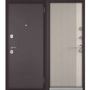 Дверь Termo SPLIT MP (Левая, Шок.Букле(порог), МДФ Бьянко ларче, 10ТS-159) 2050*1000