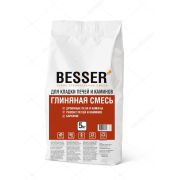 Глиняная смесь для кладки печей 5кг ТМ «BESSER» 4шт