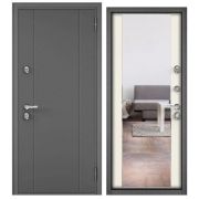 TERMO LITE MP (Левая, Серый муар, RL-1, МДФ Эмаль молоко, 10TL-164, mirror, 2050, 880)