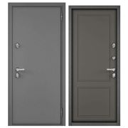 TERMO LITE MP (Правая, Серый муар (порог), МДФ Холст Вулканический, 10TLD-1, 2050, 880)