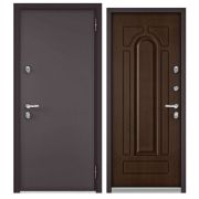 TERMO LITE MP (Правая, Шоколад букле (порог), МДФ Дуб коньяк, 10TL-102, 2050, 880)